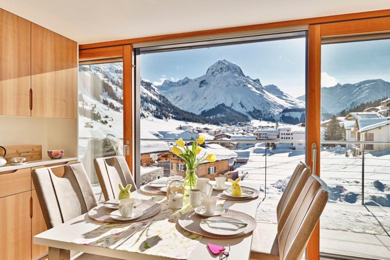 Appartements Haus Dr Muxel Lech am Arlberg Exterior photo